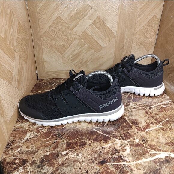 Reebok women's zigtech lace up running shoes sneakers black size 8 - Picture 5 of 10